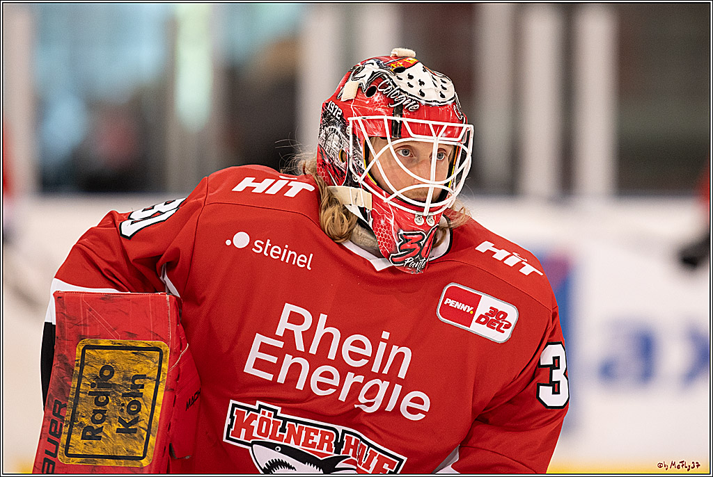 PENNY DEL 1. Testspiel Koelner Haie - Loewen Frankfurt; Koeln, 27.08.2023